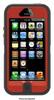 OtterBox - Defender Series Case for Apple® iPhone® 5 and 5s - Lava Orange/Slate Gray-Front_Standard