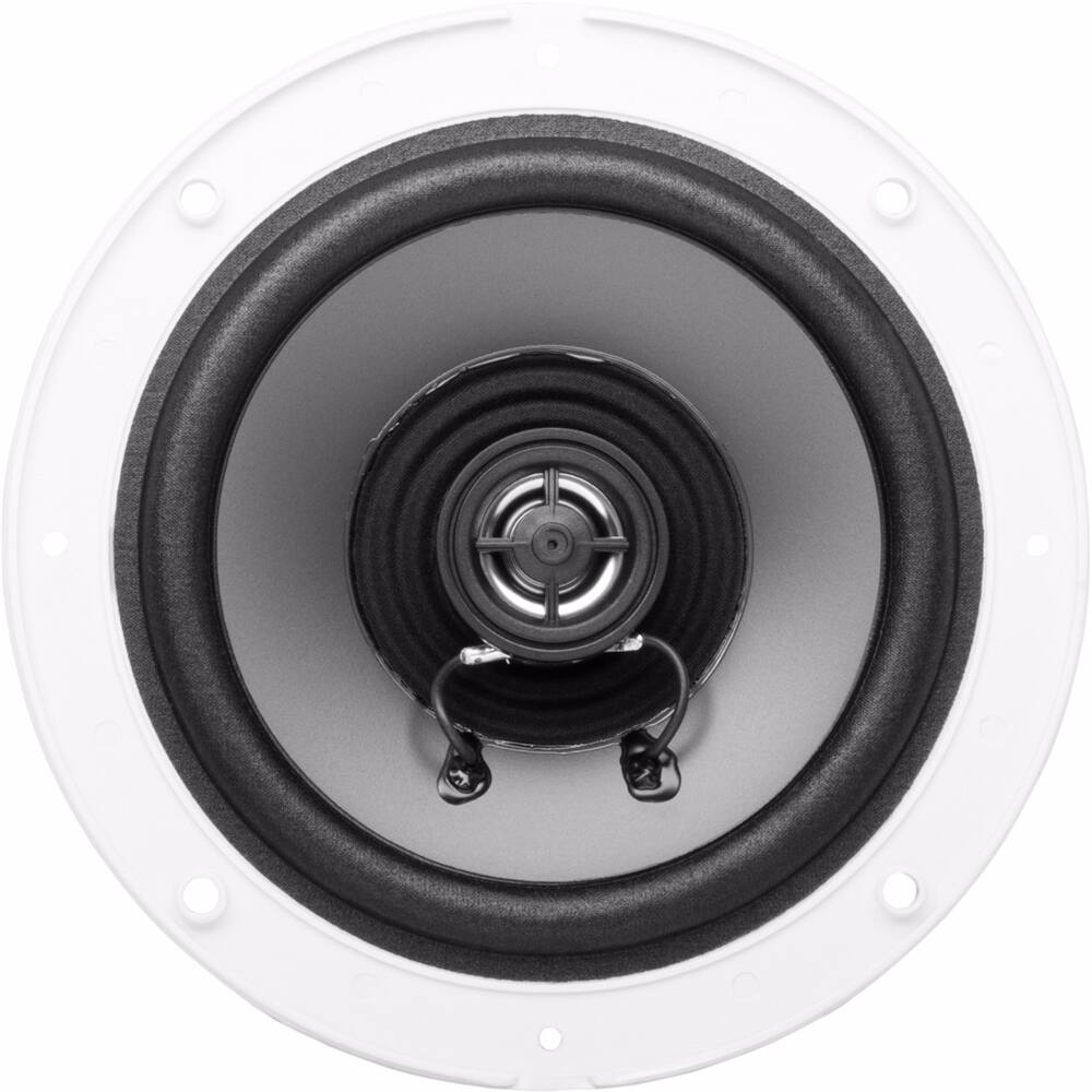 Alt View 11. BOSS Audio - Marine 6-1/2" 2-Way Marine Speakers with Polypropylene Woofer Cones (Pair) - White.
