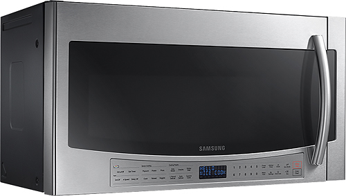 Samsung 1.6-cubic-foot Over-the-Range Microwave Oven Stainless Steel - Bed  Bath & Beyond - 10204462