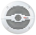 Front Zoom. BOSS Audio - 5-1/4" 2-Way Coaxial Marine Speakers with Polypropylene Cones (Pair) - White.