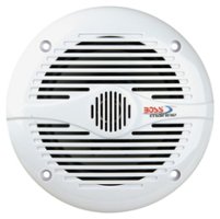 BOSS Audio - 5-1/4" 2-Way Coaxial Marine Speakers with Polypropylene Cones (Pair) - White - Front_Zoom