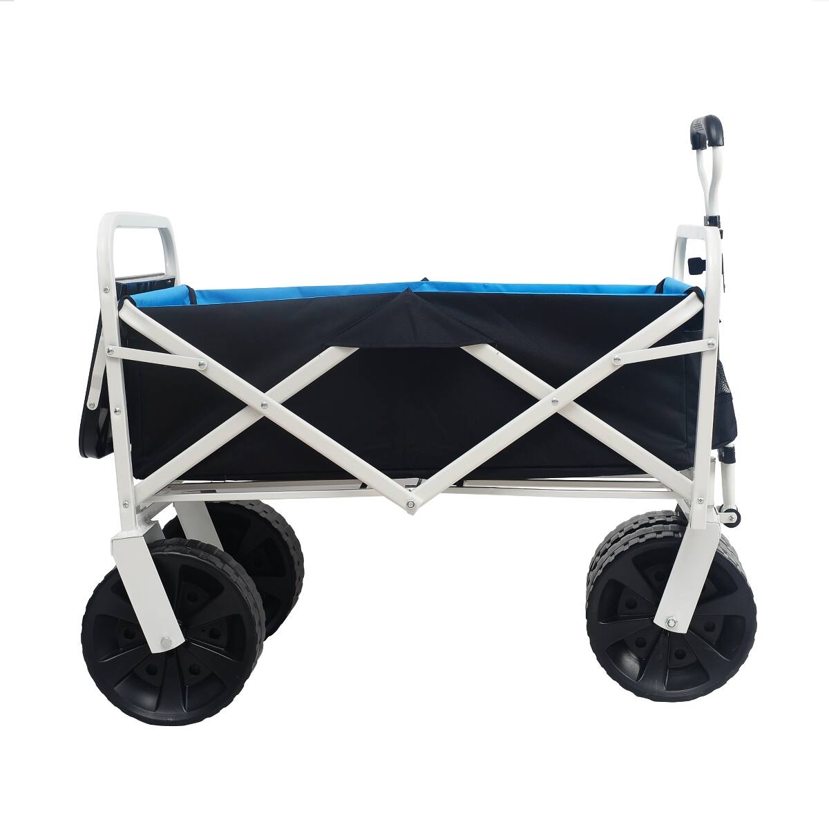 Alt View 10. Loheer - Loheer Folding Garden Wagon with Large Wheels and Side Table for Beach Shopping and Yard Work.