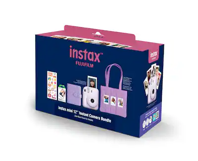 instax mini 8 backpack bundle blue MiniMate Deluxe Accessory Purple + Case/Bag Accessories Kit for Well it has an Fujifilm INSTAX Mini Instant Film Pack that has 10 total film sheets to get you started FUJIFILM Instax Mini 8 Blue