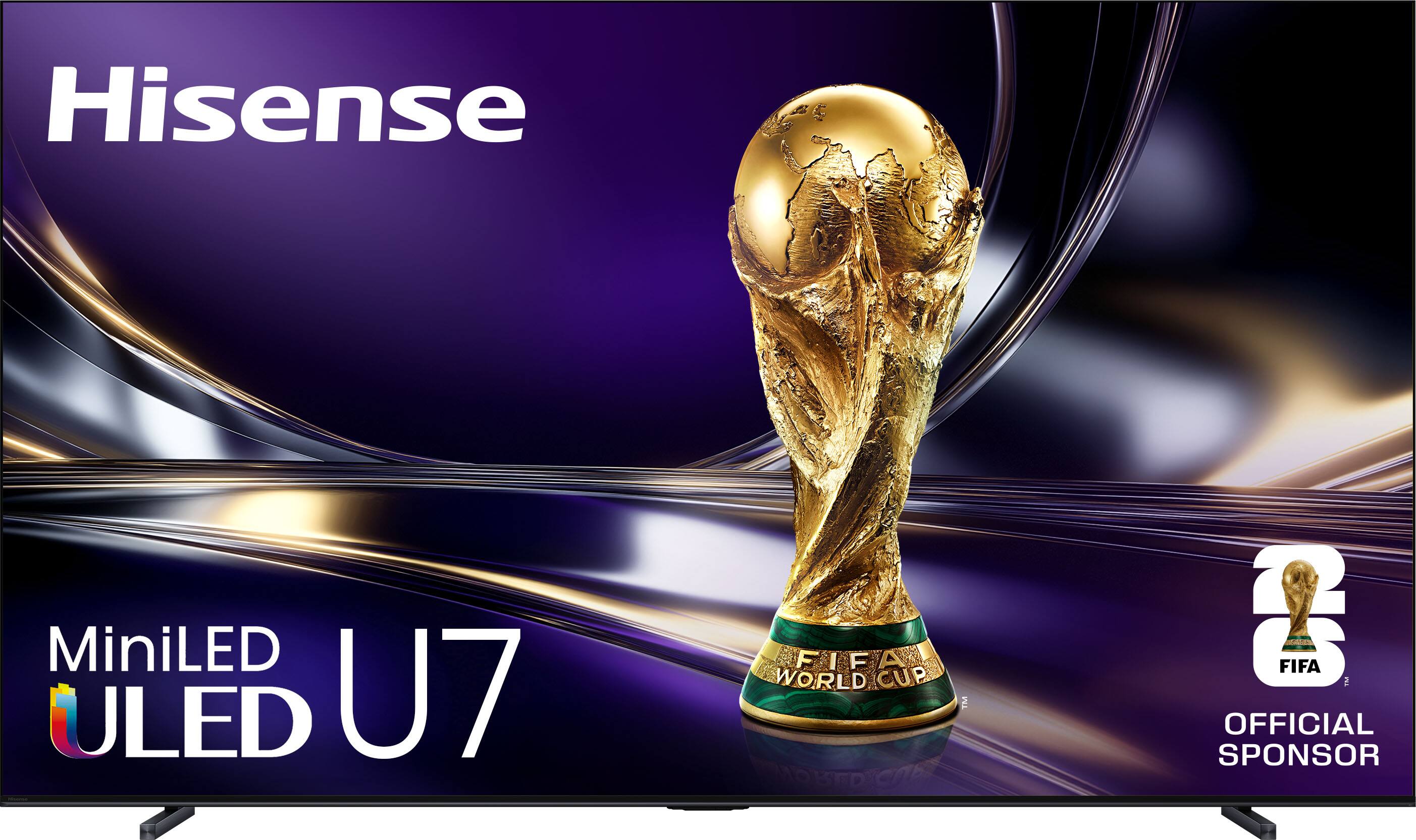 Hisense - 100" Class U7 Series MiniLED QLED UHD 4K Smart Google TV (2026)