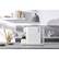 Alt View 5. Nespresso - Lattissima One Single Serve Coffee Machine in White - White.