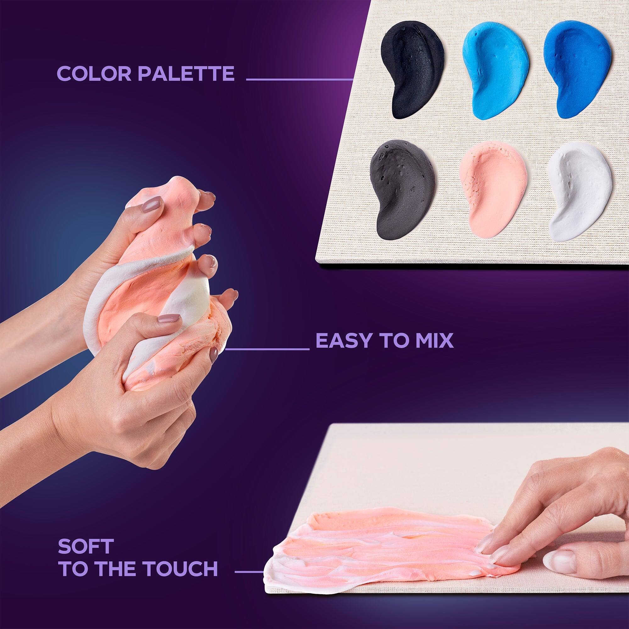 COLOR PALETTE
EASY TO MIX
SOFT TO THE TOUCH
