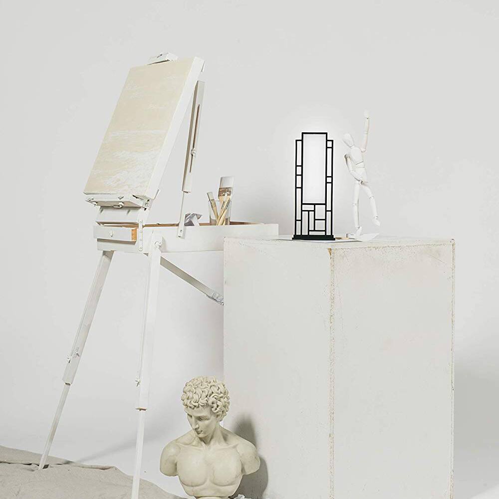 Left. Circadian Optics - Light Therapy Lamp [LATTIS] UV-Free LED Happy Mood Full Spectrum Sun Light Lamp with 10,000 Lux for Seasonal Sunlight - Black.