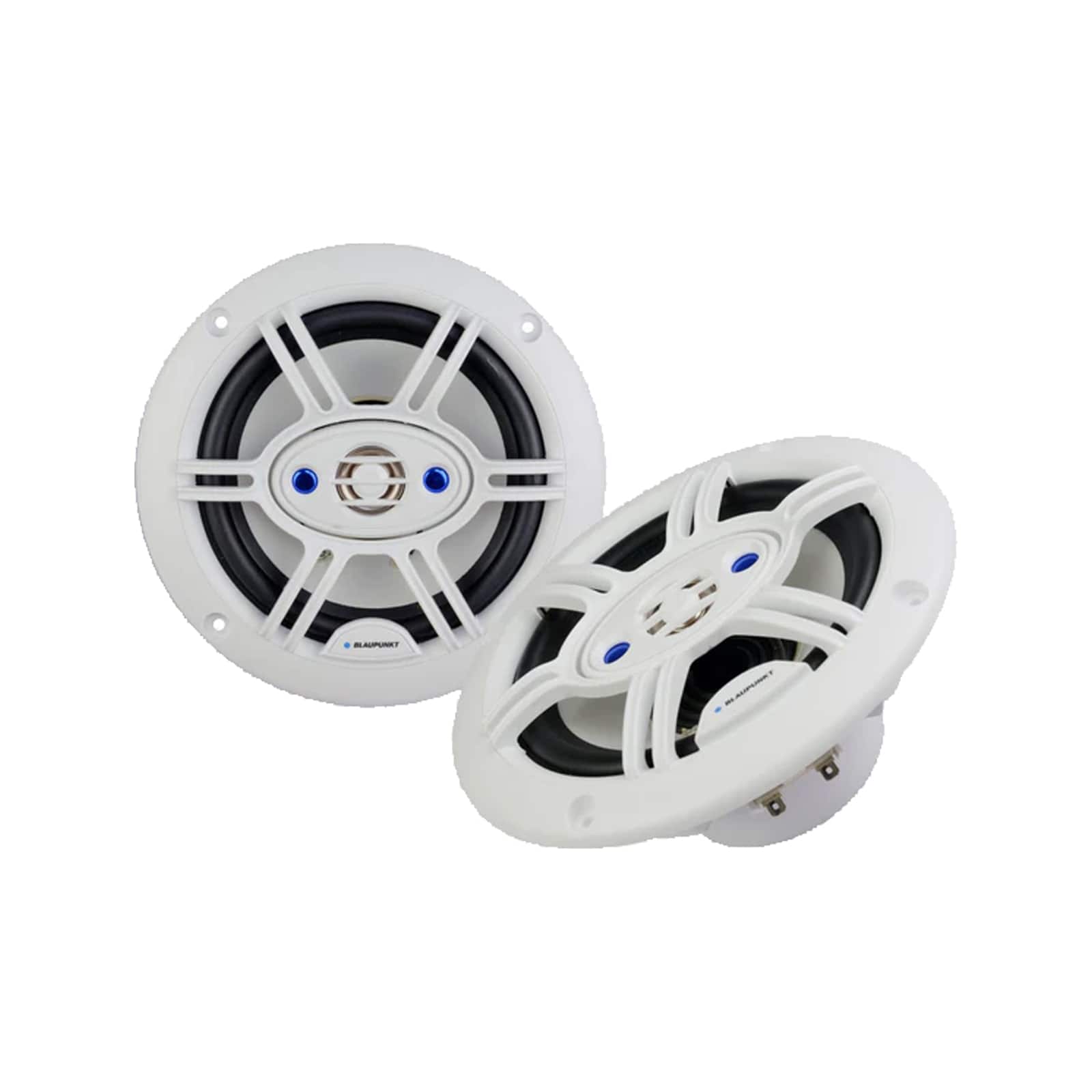 Blaupunkt - GTM652WPRO 6.5" 240 Watt Max 4-Way Marine Audio Speakers (White, Pair)