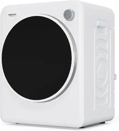 Front. Winado - 1.7 Cu.Ft Portable Dryer for Laundry, Electric Clothes Dryer 1000W, Front Load, Easy Knob Control, Magnetic Door Lock - White.