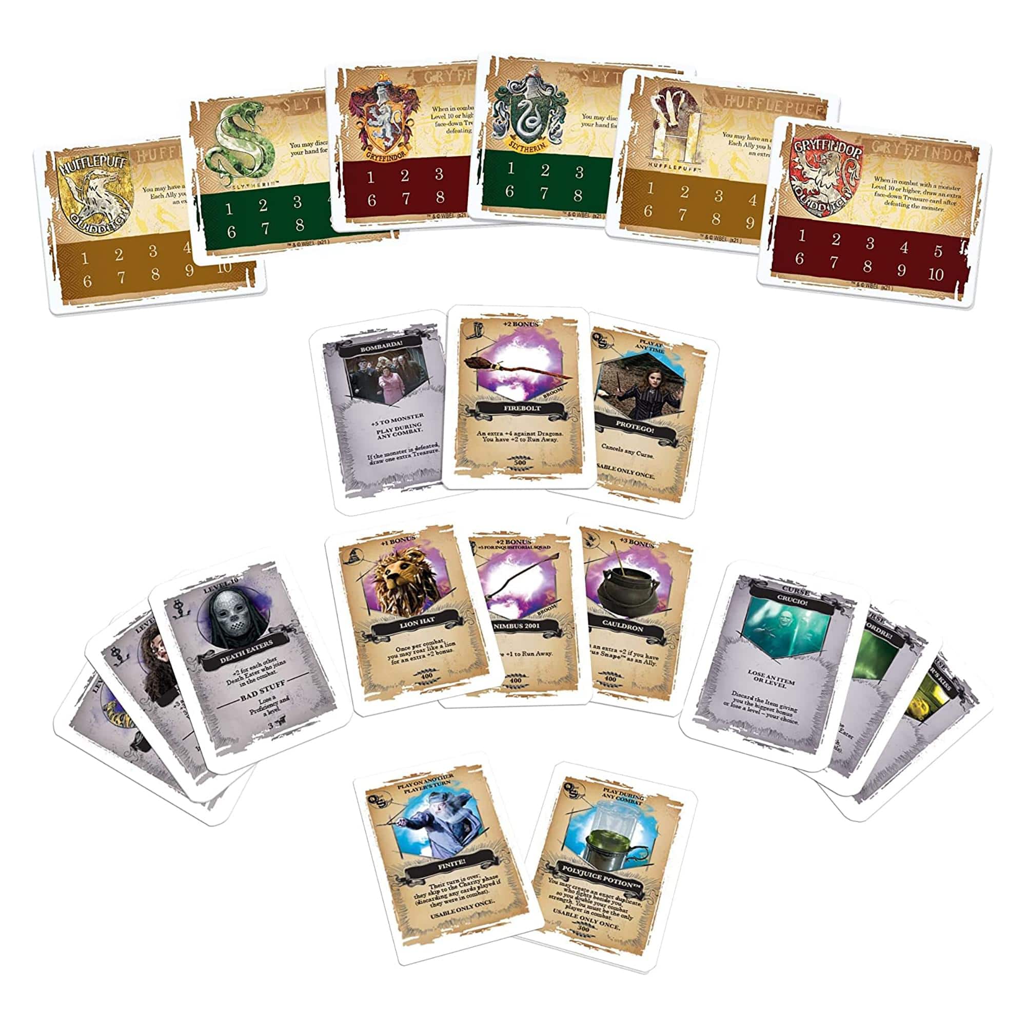 USAoploy - Harry Potter Munchkin Board Game - White