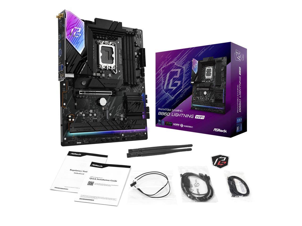 B MEMDRY 1 PHANTOM GAMING B860 LIGHTNING WIFI D SENC HOITY THUNDERBOLT / ASRock 6T CAMINO LIGHTNING FHANTOM RAGO 10 1 PReck ARech Regulatory Ninti no Qoica Installation Cimide 12