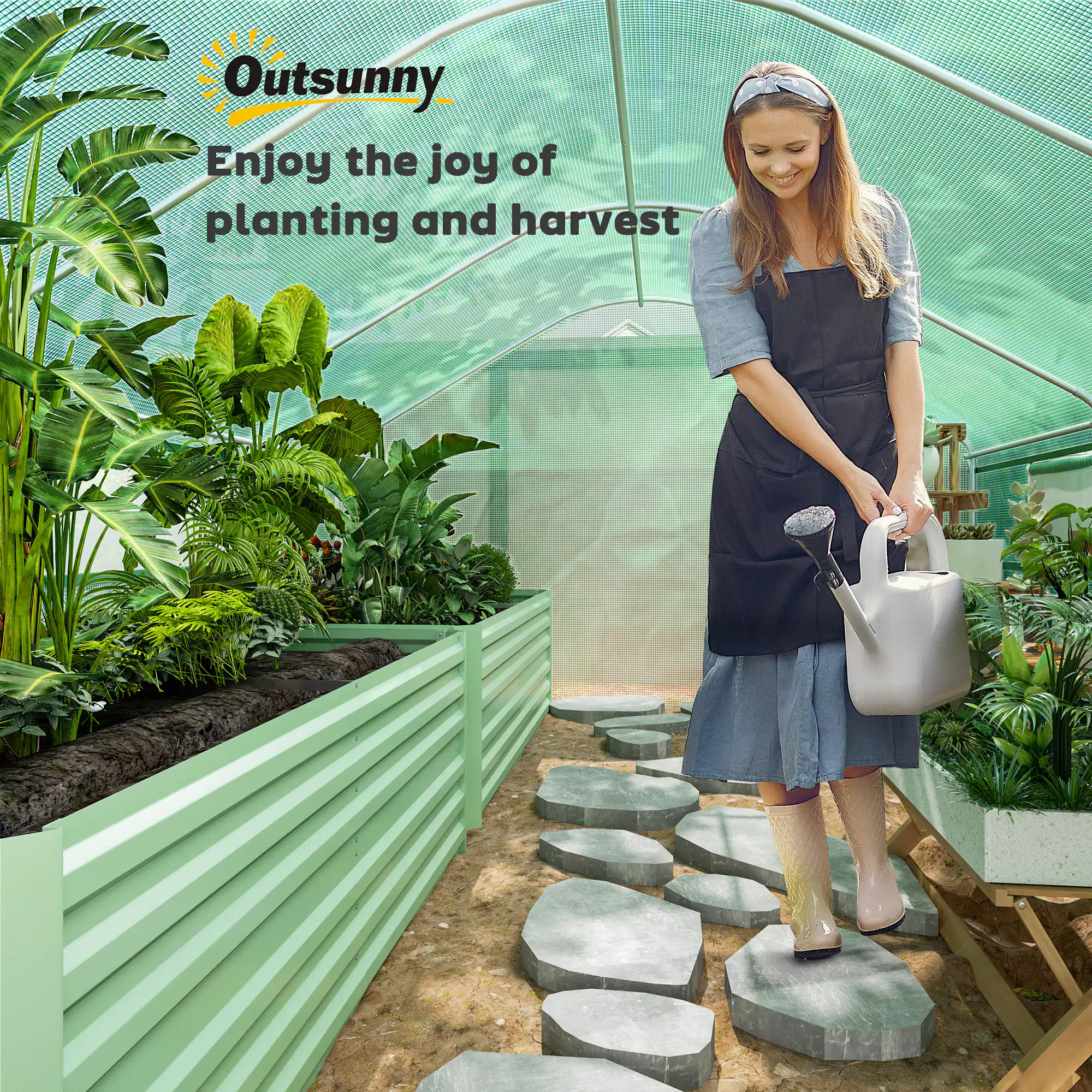 Outsunny  
Enjoy the joy of planting and harvest