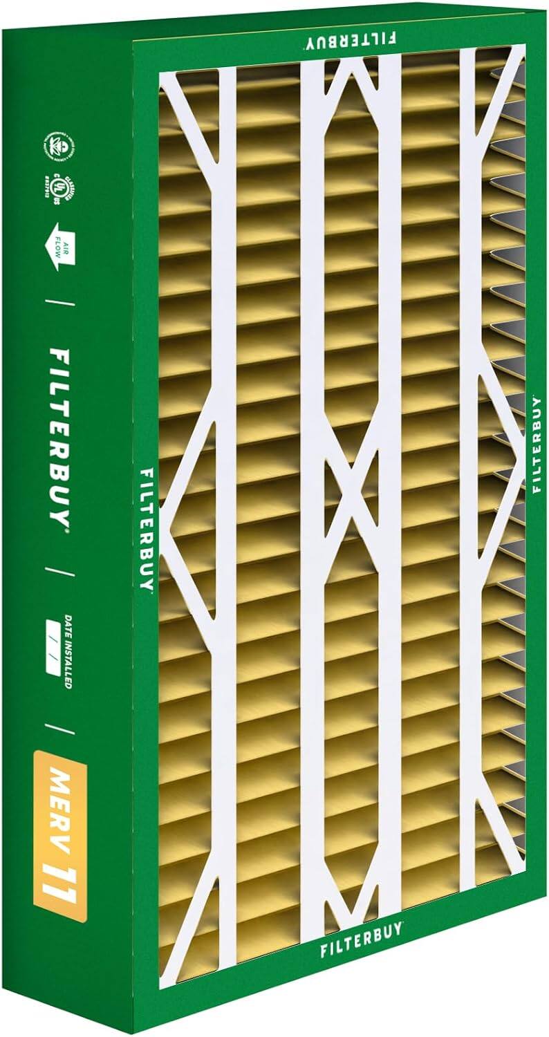 FILTERBUY S7 UL GTTEIE s0 FLOW AIR FILTERBUY  
DATE INSTALLED FILTERBUY FILTERBUY MERV 11 FILTERBUY