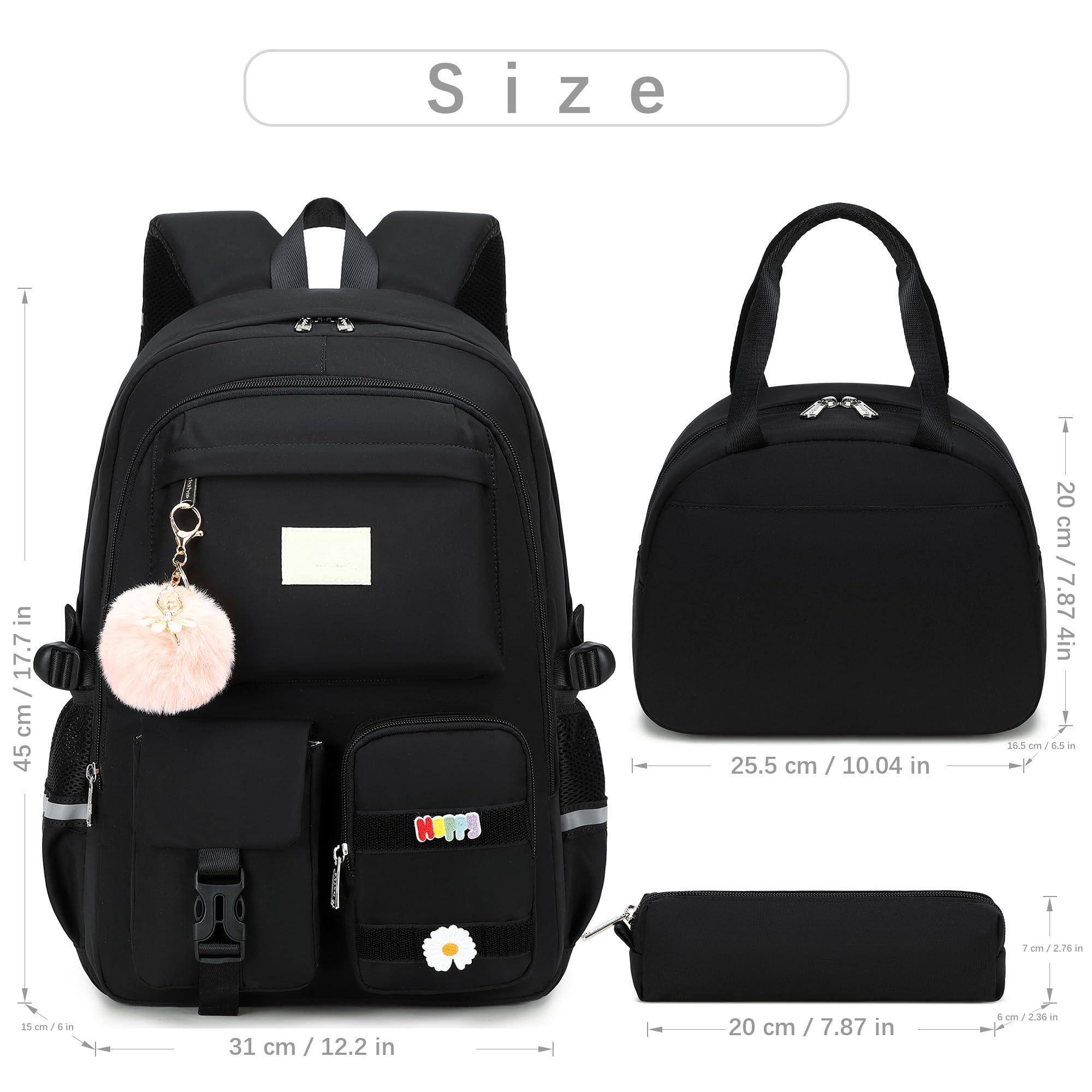 Size

- Height: 45 cm / 17.7 in
- Width: 31 cm / 12.2 in
- Depth: 15 cm / 6 in

- Height: 20 cm / 7.87 in
- Width: 25.5 cm / 10.04 in
- Depth: 7 cm / 2.76 in

- Height: 20 cm / 7.87 in
- Width: 20 cm / 7.87 in
- Depth: 6 cm / 2.36 in