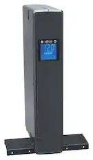 Front. Tripp Lite - SmartPro 1500 VA Rackmount/Tower Digital UPS - Black.