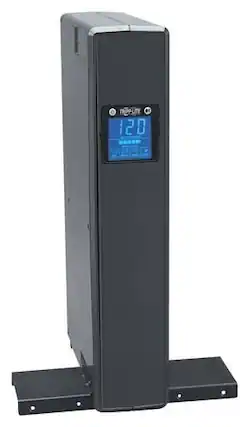 Front. Tripp Lite - SmartPro 1500 VA Rackmount/Tower Digital UPS - Black.