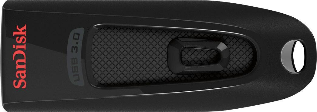Alt View 12. SanDisk - Ultra 128GB USB 3.0 Flash Drive - Black.
