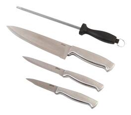 Oster - Baldwyn 4-Piece Knife Set - Stainless Steel