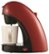 Angle Zoom. Brentwood - Single-Cup Coffeemaker - Red/Black.