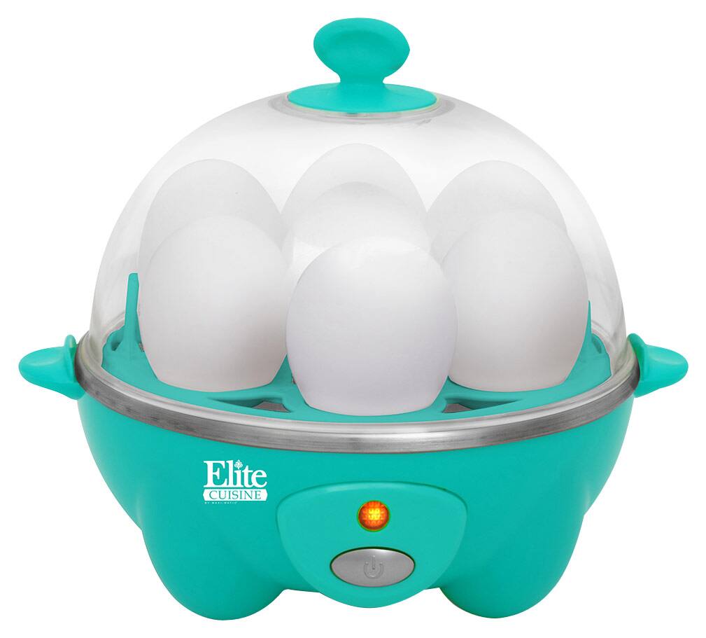 Elite Cuisine 7Egg Automatic Egg Cooker Blue EGC007T Best Buy