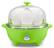 Front. Elite Gourmet - 7-Egg Automatic Egg Cooker - Green.