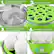 Alt View 11. Elite Gourmet - 7-Egg Automatic Egg Cooker - Green.