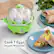 Alt View 14. Elite Gourmet - 7-Egg Automatic Egg Cooker - Green.