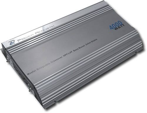 Best Buy: Power Acoustik 4000W Class D Mono Amplifier with Variable Low