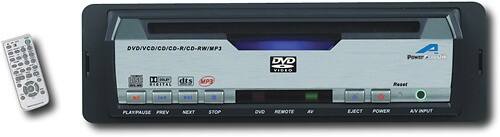 Front Standard. Power Acoustik - Car DVD Player.