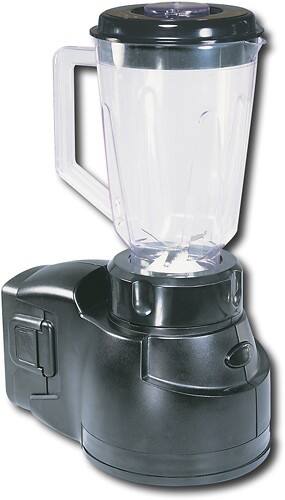 Angle Standard. RoadPro - Portable Cordless Drink Mixer - Black.