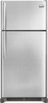 Front. Frigidaire - Gallery 18.3 Cu. Custom-Flex Top-Freezer Refrigerator - Stainless Steel.