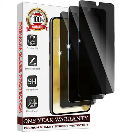 CUSTOMER 100% SATISFACTION GUARANTEE
PREMIUM GLASS PROTECTION
- Zero Bubble
- Scratch Resistant
- 9H Hardness
- 99.99% Crystal Clear
- Ultra Clear
ONE YEAR WARRANTY
PREMIUM QUALITY SCREEN PROTECTOR