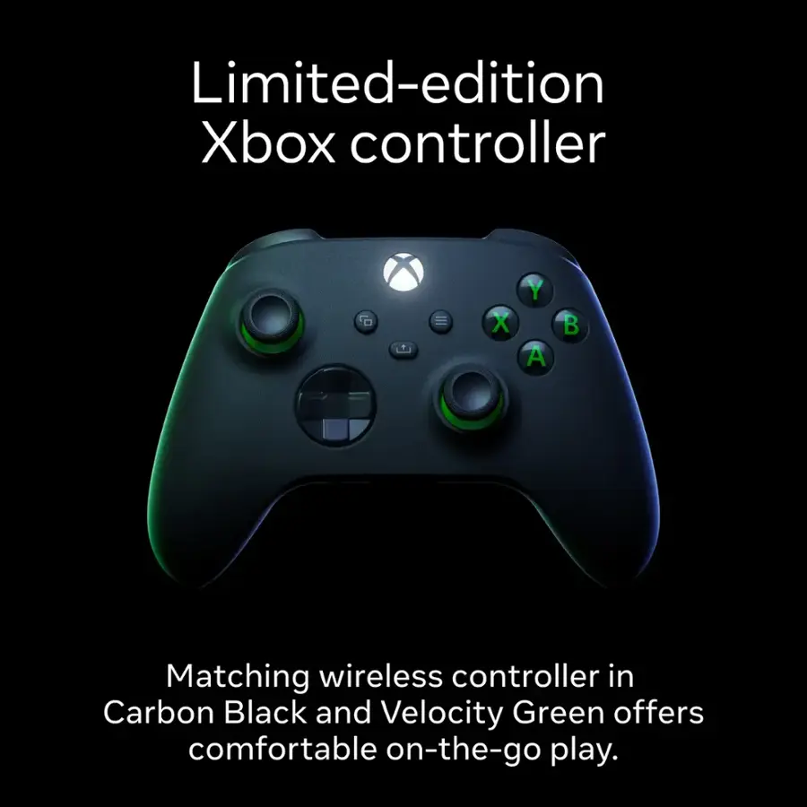 Meta Quest 3S Xbox Edition 128GB - Limited-Edition Hardware & 3 Months of Xbox Game Pass Ultimate Included - Carbon Black