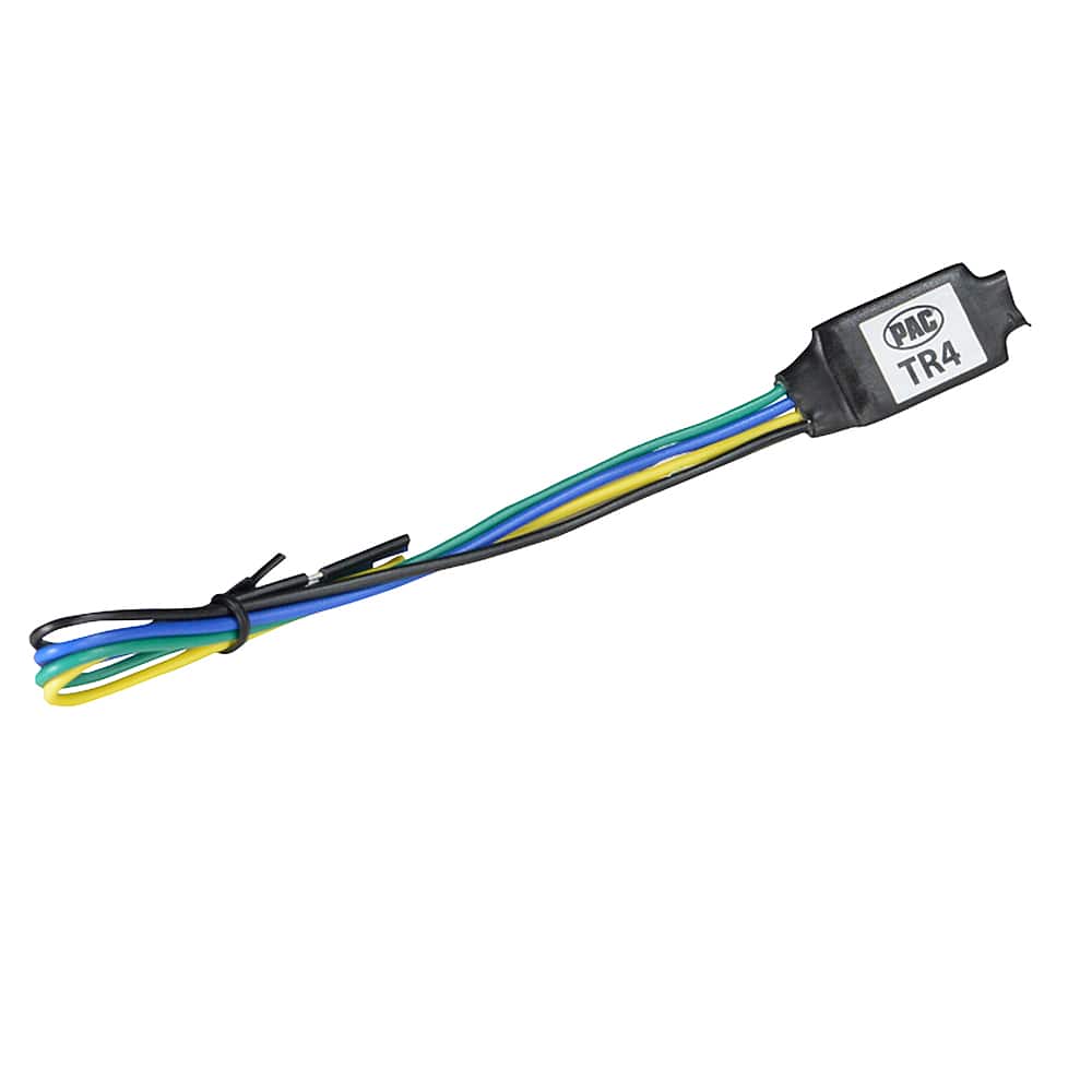 Front. PAC - Low-Voltage Remote Turn-On Trigger - Black.