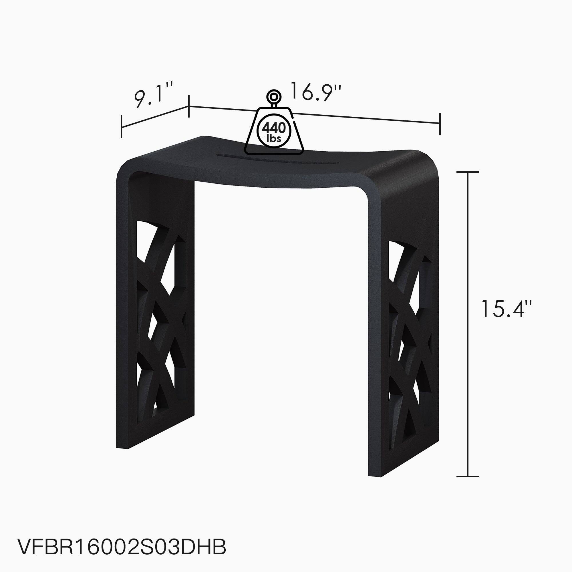 VFBR16002S03DHB, 15.4", 9.1", 16.9", 440 lbs