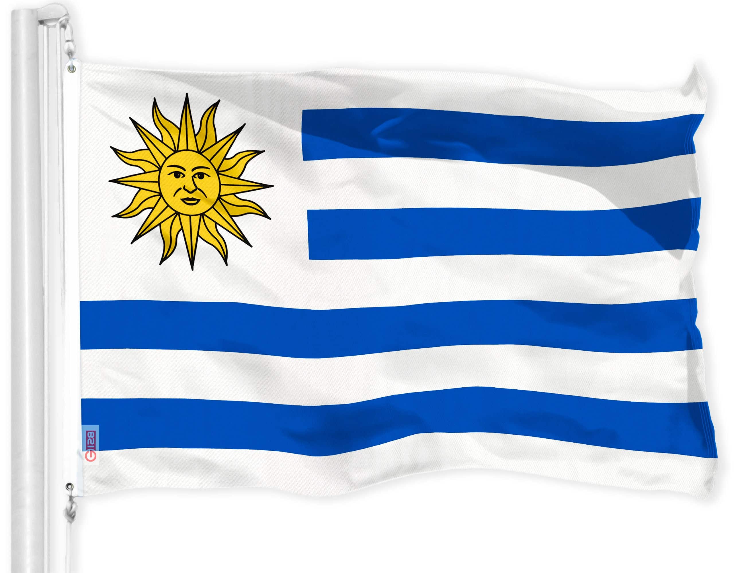 Photos - Other Decoration Full Tech G128 - Uruguay Flag 150D Polyester 3x5 ft - Assorted Colors 1183007932460 