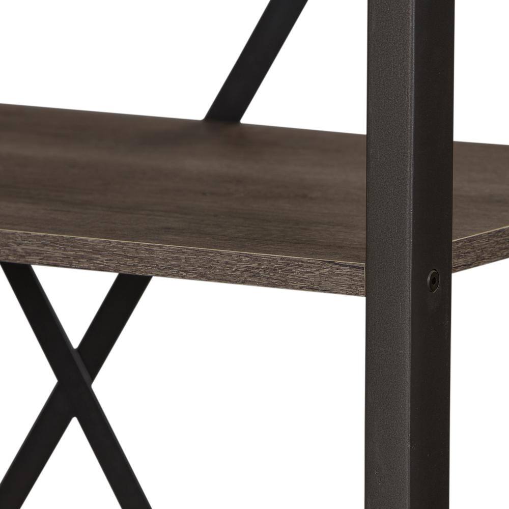 Alt View 2. Liberty Furniture Industries - Tanners Creek Bookcase in Graystone - Gray.
