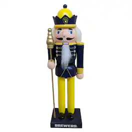 Evergreen Enterprises - 12" Wooden Nutcracker Statue - Multicolor