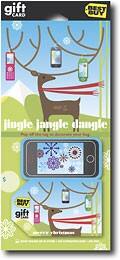 Front Large. Best Buy GC - $50 Jingle Jangle Dangle Gift Card.