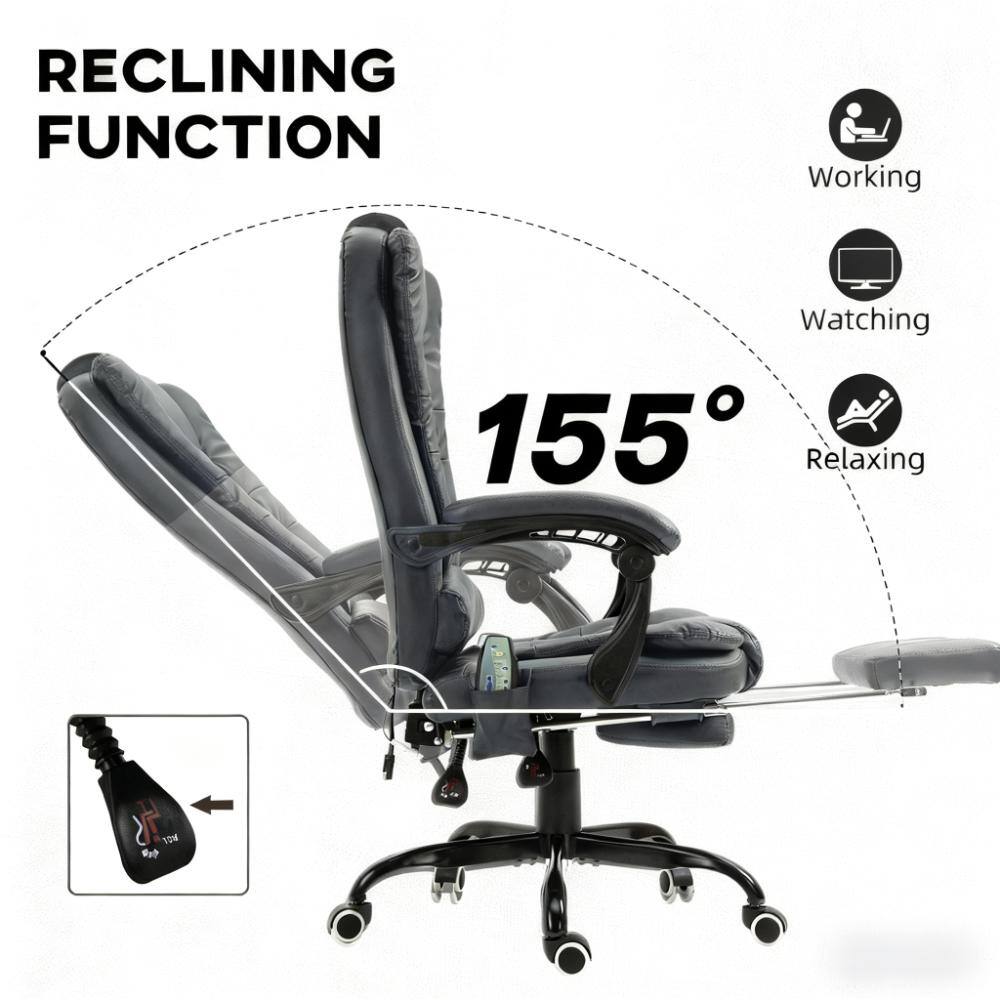 RECLINING FUNCTION

155°

Working  
Watching  
Relaxing