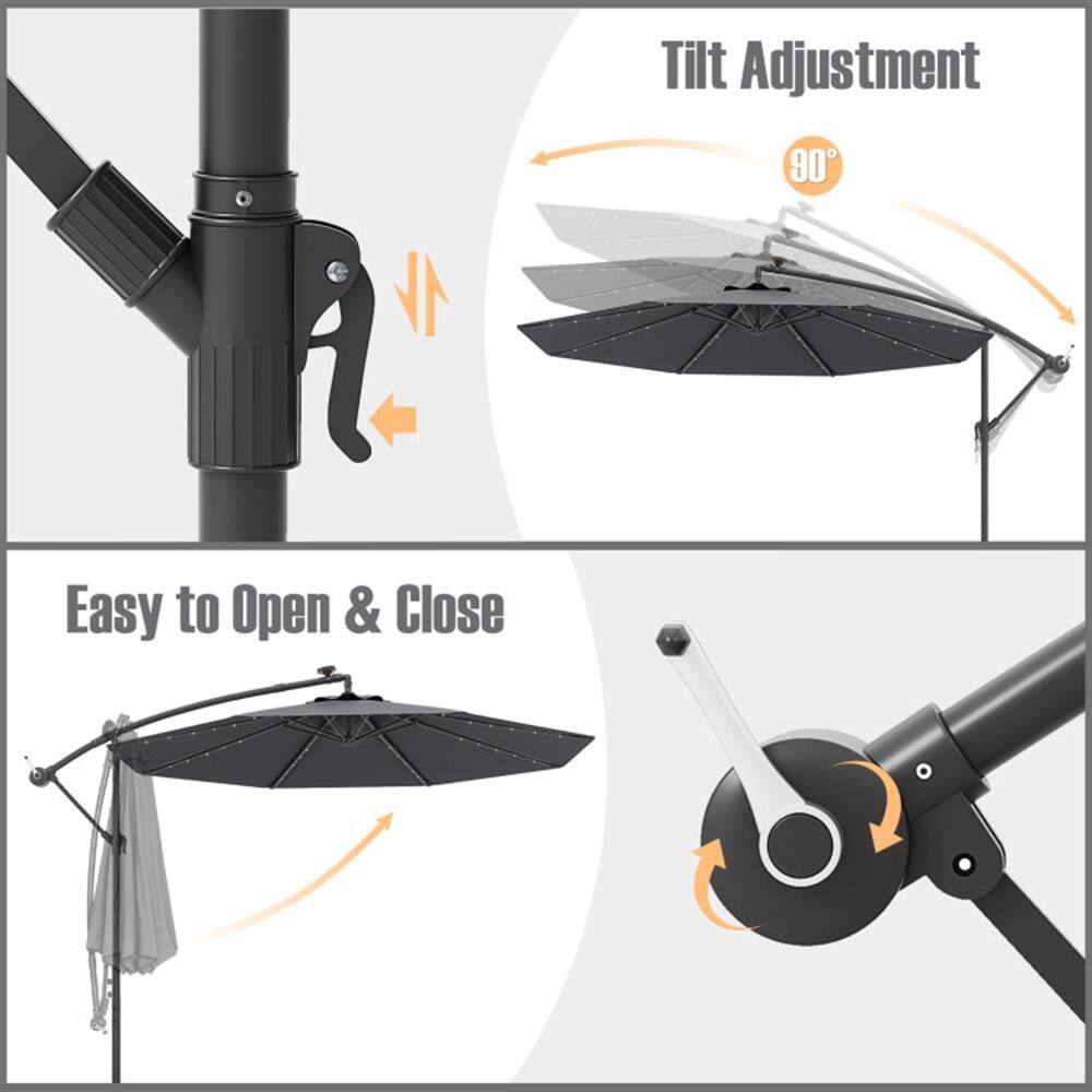 Tilt Adjustment 90°  
Easy to Open & Close