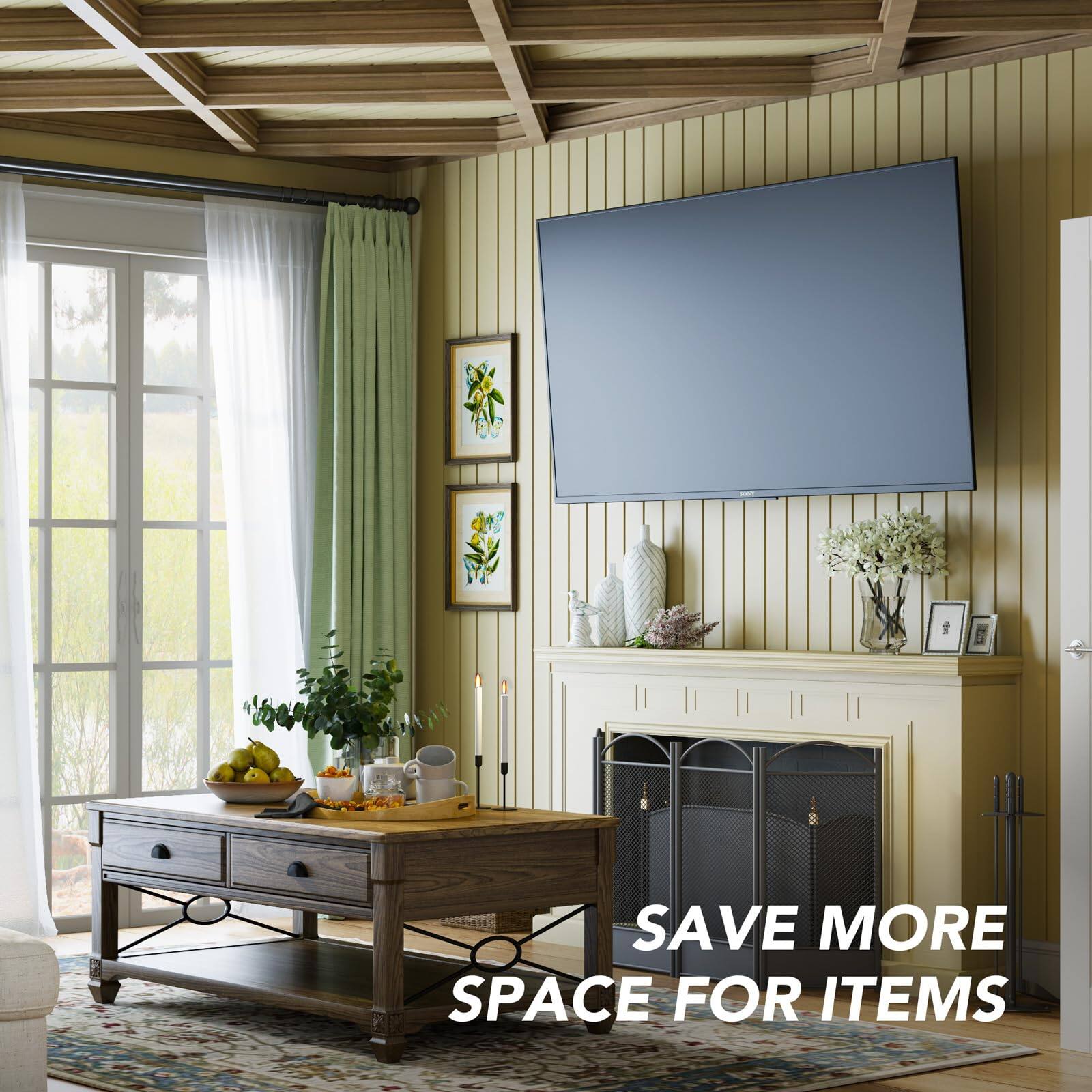 SAVE MORE SPACE FOR ITEMS