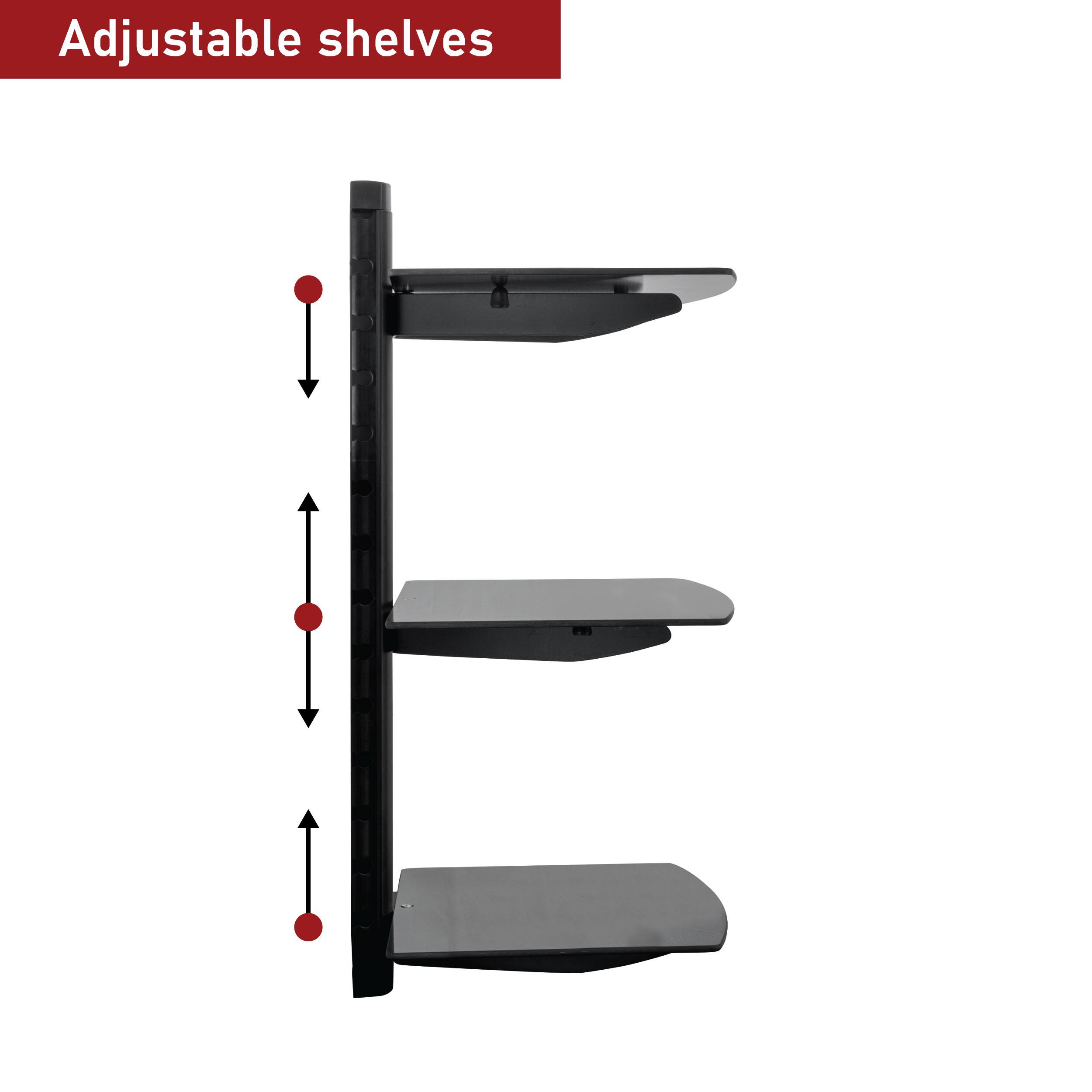 Adjustable shelves