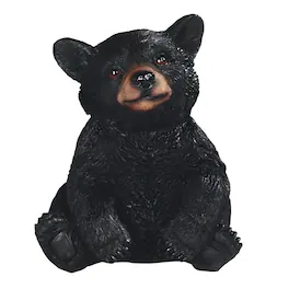 FC Design - 6"H Baby Bear Sitting Figurine Statue Desk Tabletop Home Decor Gift - Multi-Color