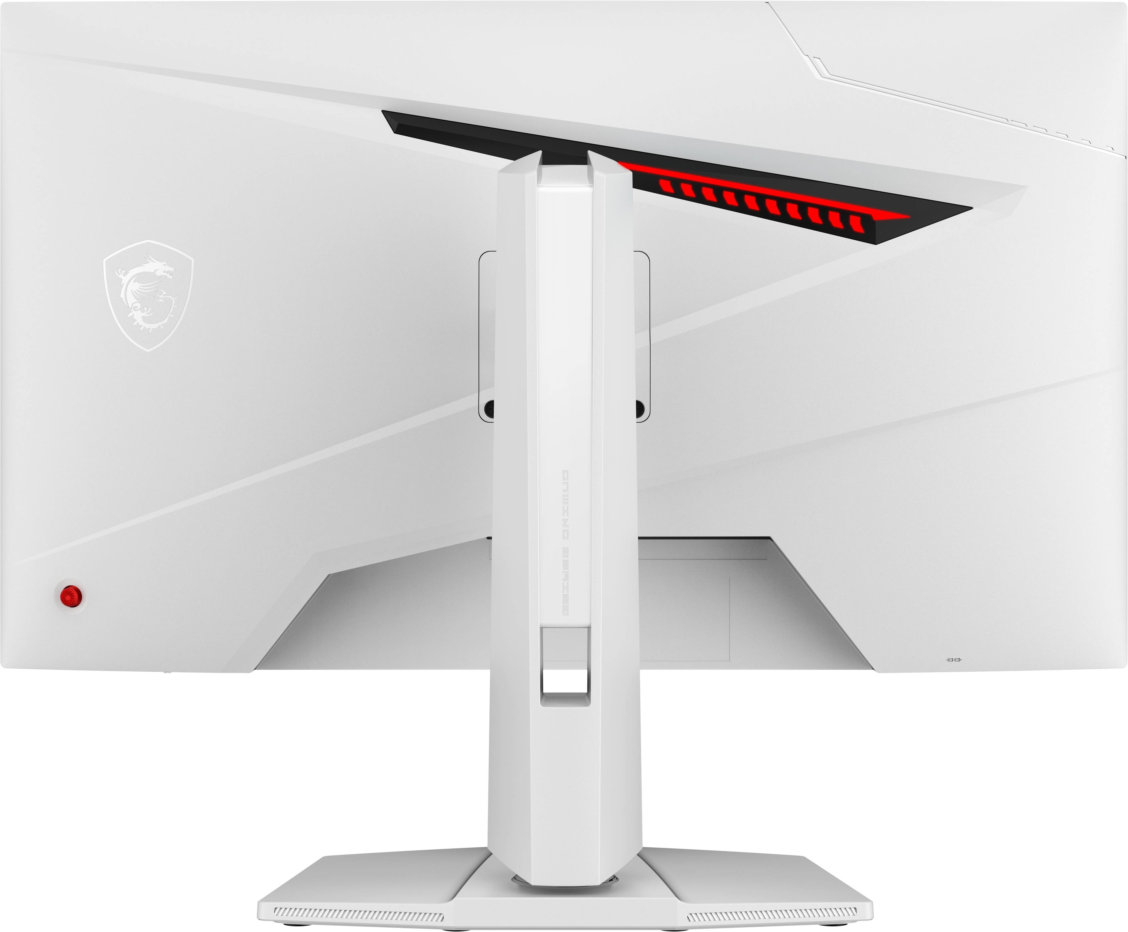Back. MSI - MAG 274URFW 27" IPS LCD UHD 160Hz 0.5ms Adaptive Sync Gaming Monitor with HDR 400 (DisplayPort, HDMI, USB-C) - White - RGB.