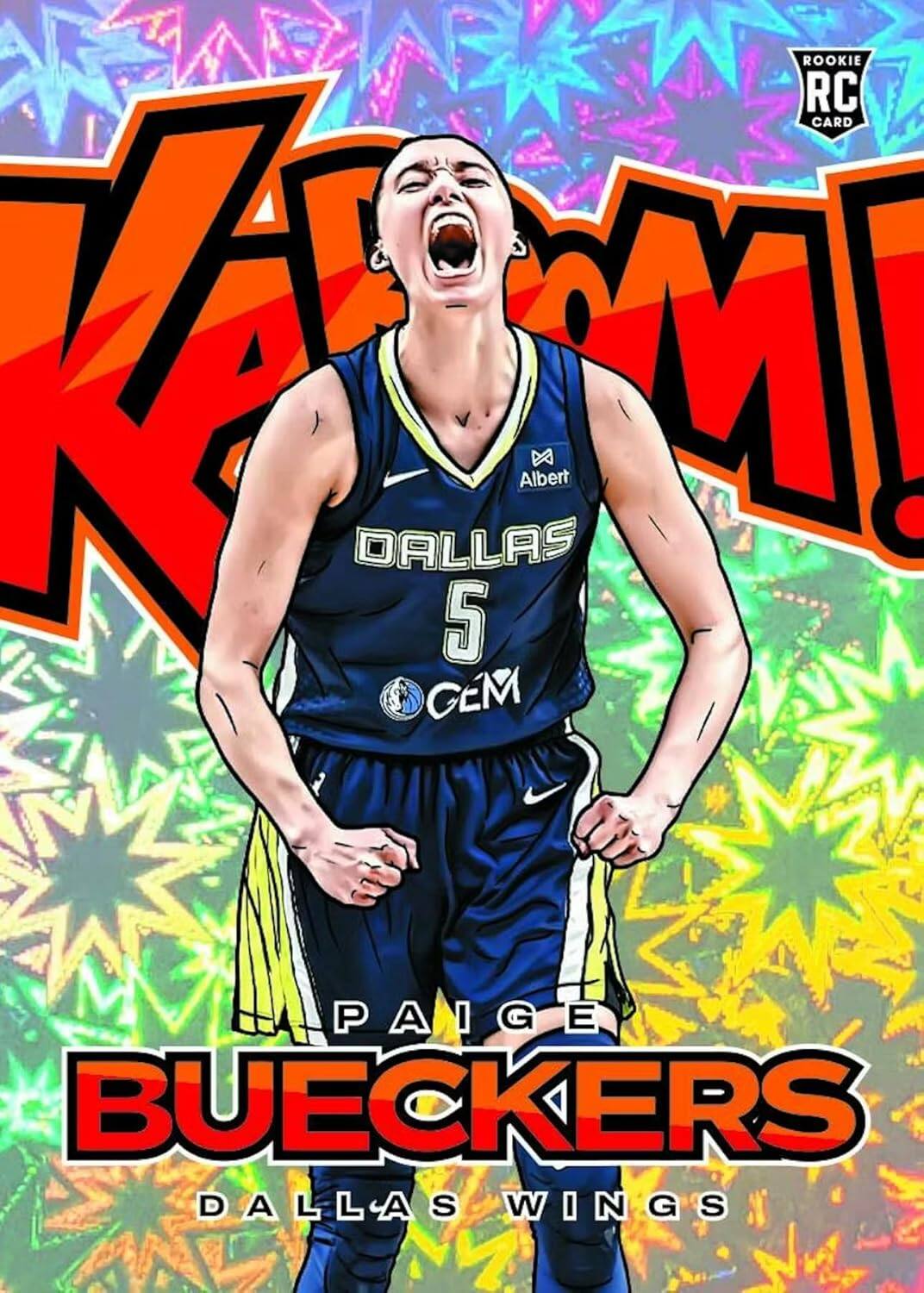 ROOKIE RC CARD  
K DALLAS M  
Albert D 5  
GEM  
PAIGE BUECKERS  
DALLAS WINGS