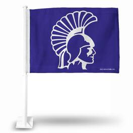 Rico Industries - Winona State Warriors 11X14 Window Mount 2-Sided Car Flag - Multi