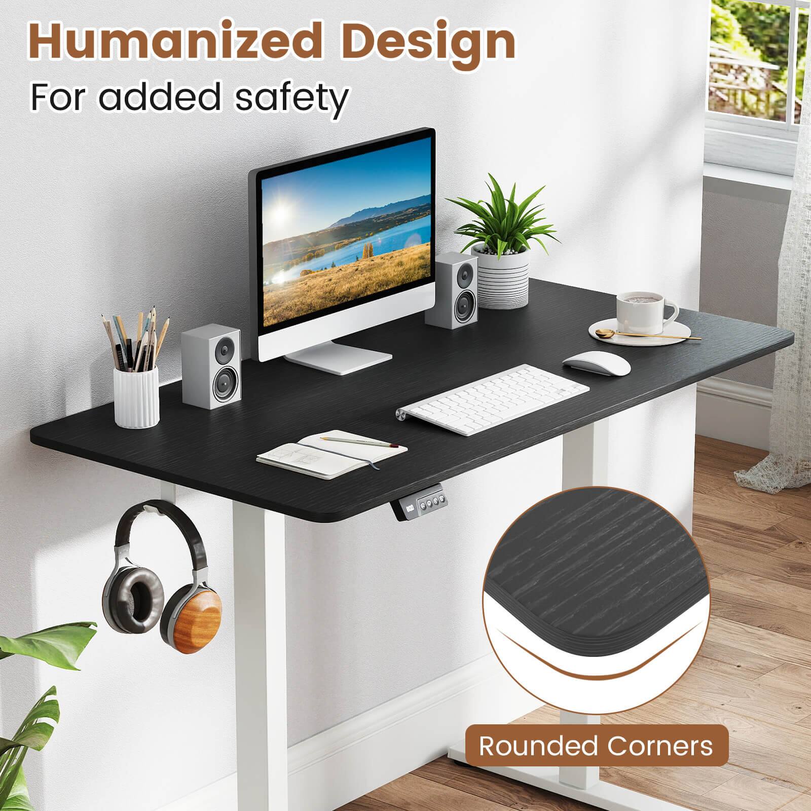 Humanized Design  
For added safety  

Rounded Corners