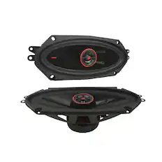 Front. Cerwin Vega - Cerwin-Vega- H7410 - HED Series 4"×10" 2-Way Coaxial Speakers - Black and Red.