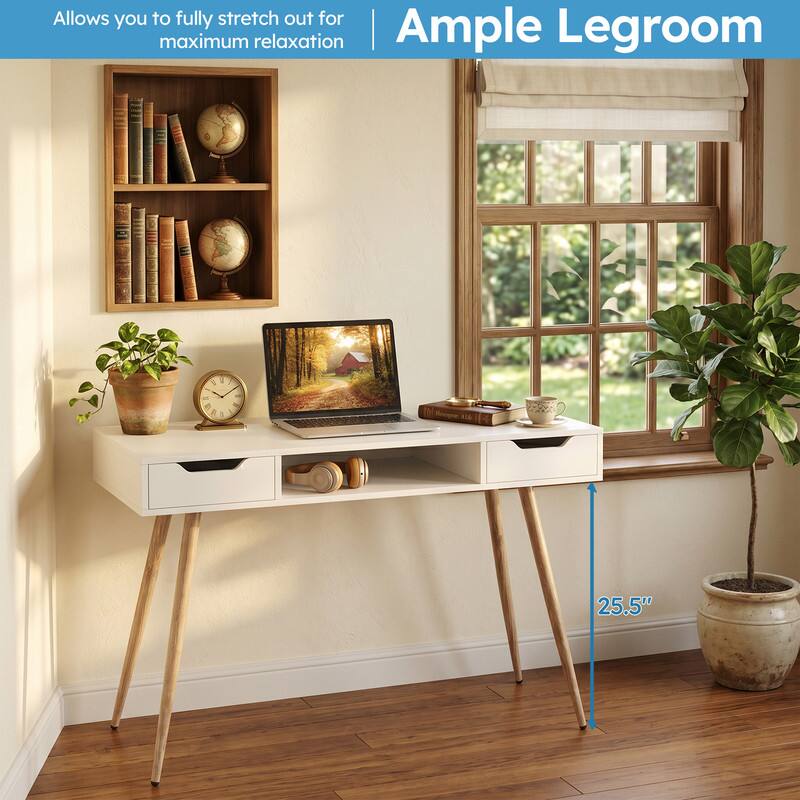 Allows you to fully stretch out for maximum relaxation | Ample Legroom | 25.5"
